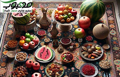 9 ایده برای تزئین سفره شب یلدا